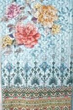 Shripali Blue Organza Digital Printed Heavy Embroidery Suit - Image 7