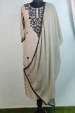 Shripali Grey Rayon Thread Work Suit - Image 6