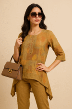 Shripali Multi Check Pure Hemp Co Ord Set - Image 2