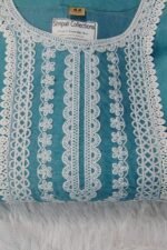 Shripali Heavy Organza  with Full Lace Work Kurta Pant Set with Dupatta - Image 7