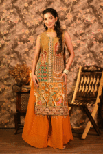 Shripali Rangrez Sharara Set With Heavy work