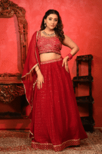 Shripali Royal Radiance Lehenga Set With Sequins Work