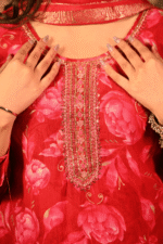 Shripali Ruby Bloom 3Pc Suit - Image 2