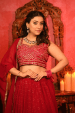 Shripali Royal Radiance Lehenga Set With Sequins Work - Image 4